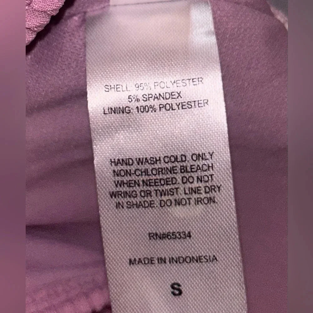 NWT Salt and Cove Dusty Lilac Bathing Suit Juniors Top Size Small
